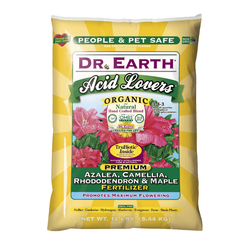 Dr. Earth Acid Lovers Granules Organic Flower Care 12 lb. | Gilford Hardware