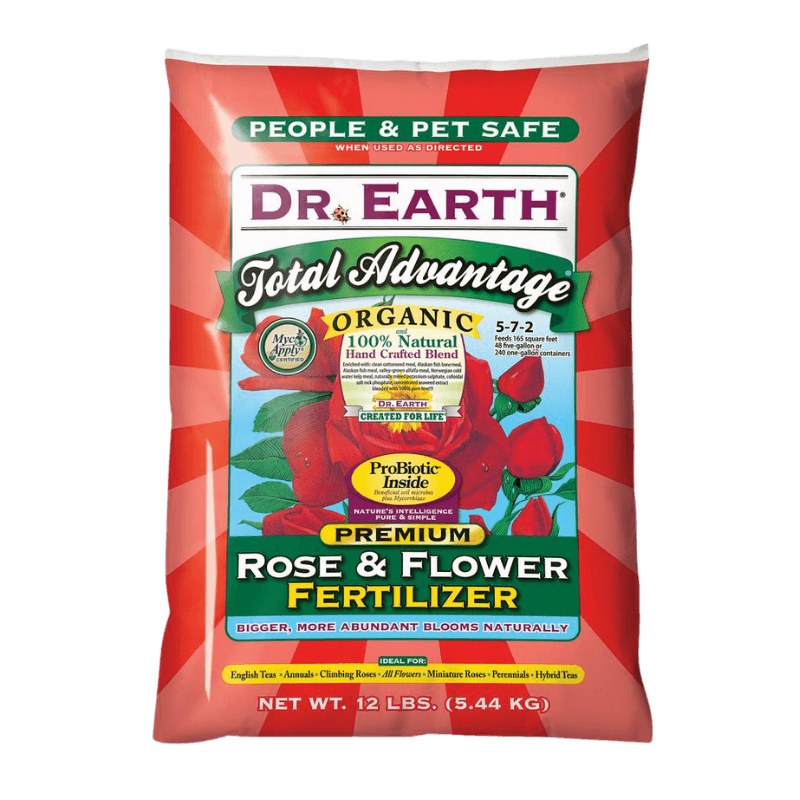 Dr. Earth Organic Rose and Flower Fertilizer 12 lb. | Gilford Hardware