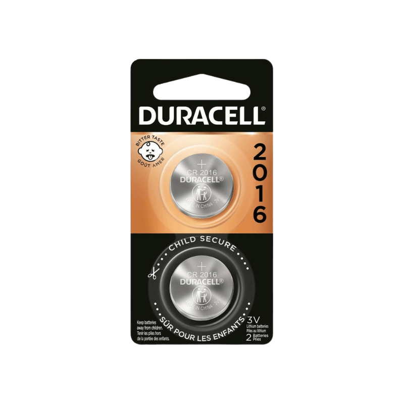 Duracell Lithium Security and Electronic Battery 2016 3V 2-Pack. | Gilford Hardware 