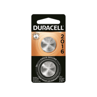 Thumbnail for Duracell Lithium Security and Electronic Battery 2016 3V 2-Pack. | Gilford Hardware 