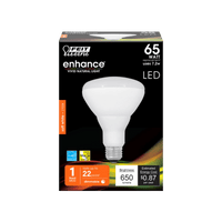 Thumbnail for Feit Electric BR30 E26 (Medium) LED Bulb Soft White 65 Watt Equivalence | Gilford Hardware 