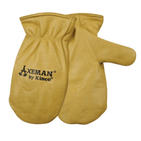 Thumbnail for Kinco Axeman Insulated Leather Work Mittens | Gilford Hardware 