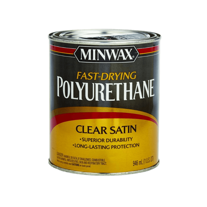 Minwax Satin Clear Fast-Drying Polyurethane 1 qt. | Gilford Hardware 