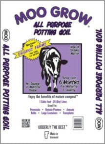 Moo Grow All Purpose Potting Soil 1 cu. ft.  | Gilford Hardware 