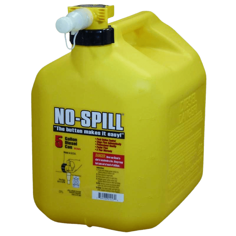 No-Spill Plastic Diesel Can 5 gal. | Gilford Hardware 