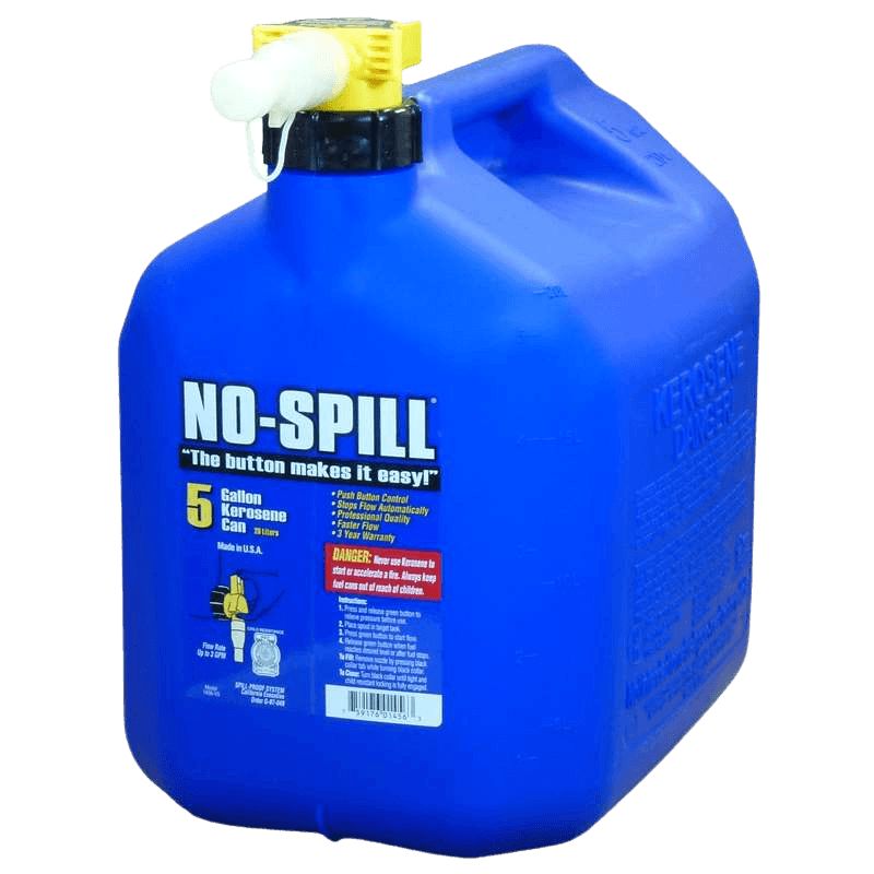 No-Spill Plastic Kerosene Can 5 gal. | Gilford Hardware 