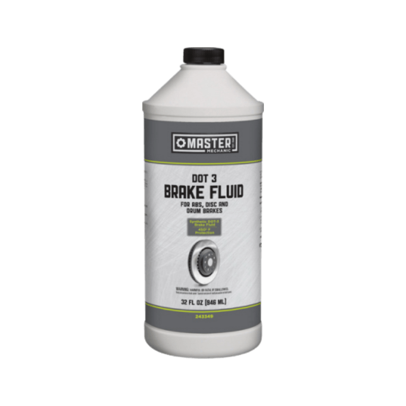 Master Mechanic Brake Fluid Dot 3 32 oz. | Gilford Hardware 