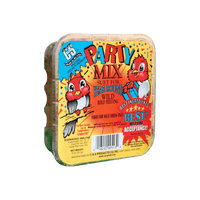 Thumbnail for C&S Products Party Mix Wild Bird Food Beef Suet 11 oz. | Gilford Hardware