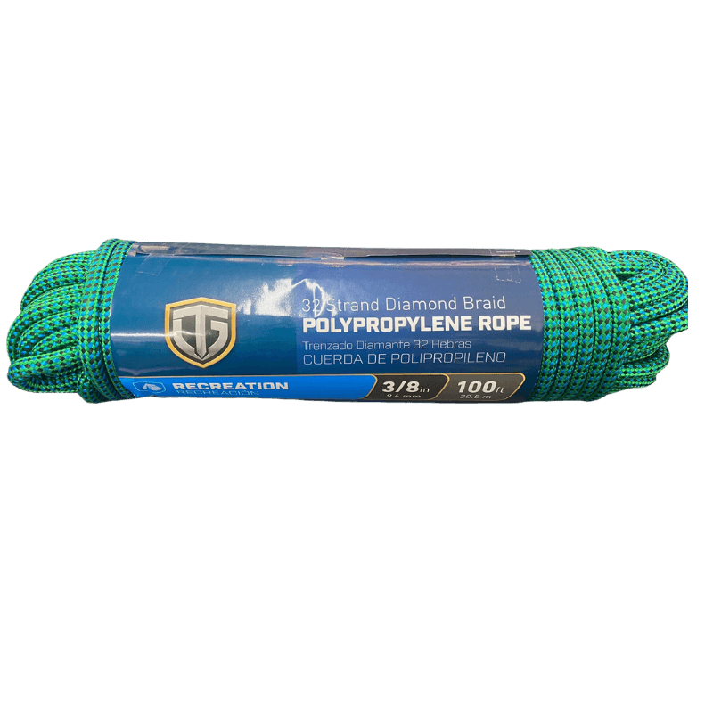 Tru Guard Rope Diamond Braid 3/8" x 100' | Gilford Hardware 