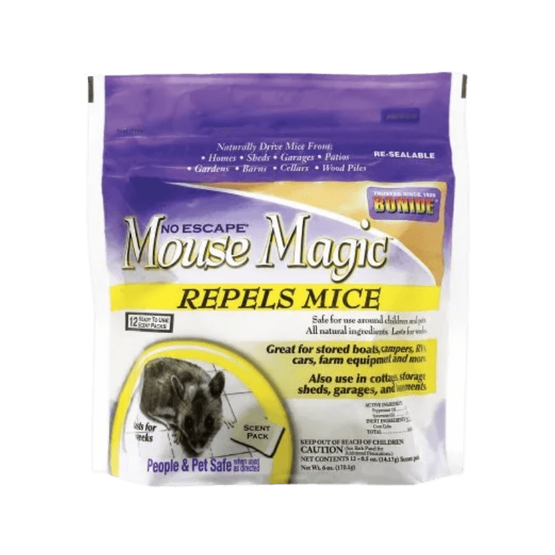 Bonide Mouse Magic Repellent Scent Packs 12-Pack. | Gilford Hardware 