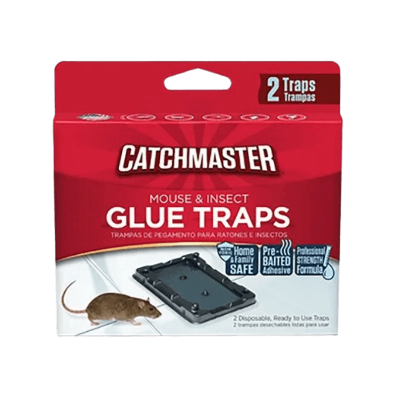 Catchmaster Mouse and Insect Glue Traps 2-Pack. | Gilford Hardware