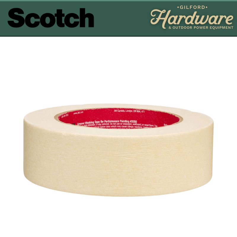 Scotch Masking Tape Medium 1.41 in W x 60.1 yds. | Gilford Hardware 