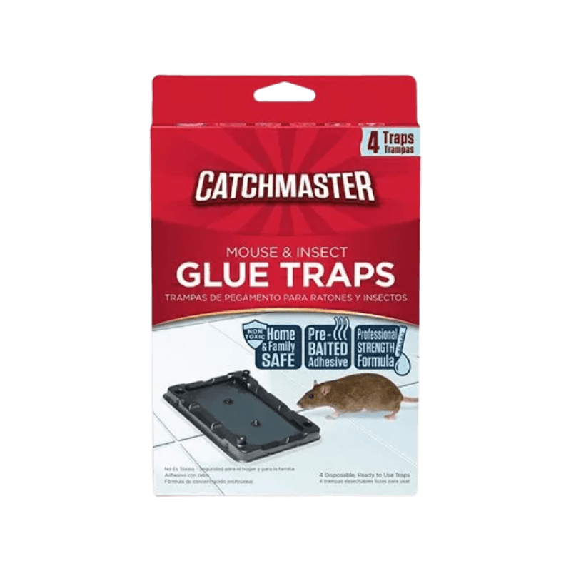 Catchmaster Mouse and Insect Glue Traps 4-Pack. | Gilford Hardware