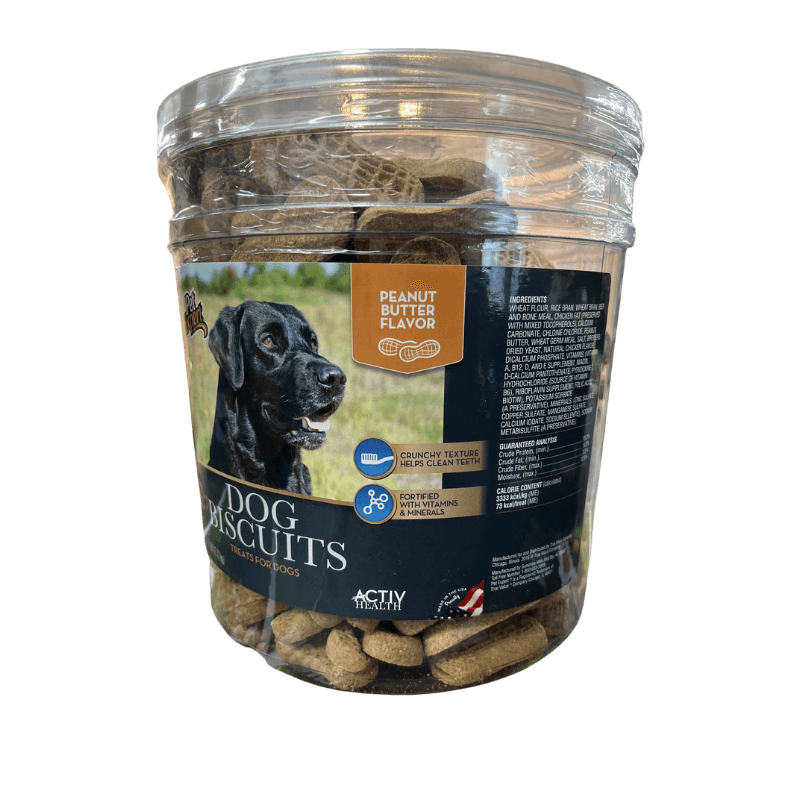 Pet Expert Peanut Butter Flavor Dog Biscuits 6 lbs. | Gilford Hardware