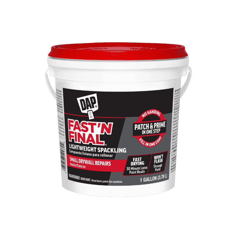 DAP Fast 'N Final Spackling Compound White 1 gal. | Gilford Hardware 