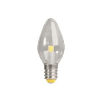 Thumbnail for Feit Electric C7 E12 (Candelabra) LED Bulb Soft White 7 Watt Equivalence 4-Pack. | Gilford Hardware 