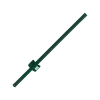 Thumbnail for American Posts Powder Coated Green steel U-Post 5' 14 Ga.. | Gilford Hardware 