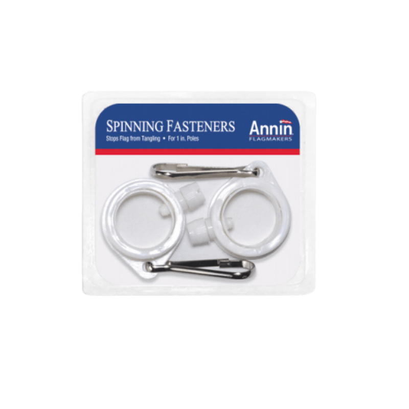 Annin Rotating Flag Pole Ring 1-1/4"  2-Pack. | Gilford Hardware