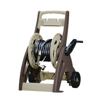 Thumbnail for Suncast Hosemobile Beige Retractable Wheeled Hose Reel Cart 175 ft. | Gilford Hardware