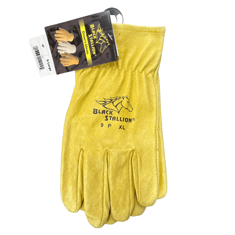 Black Stallion Performance Pigskin Drivers Glove | Gilford Hardware 