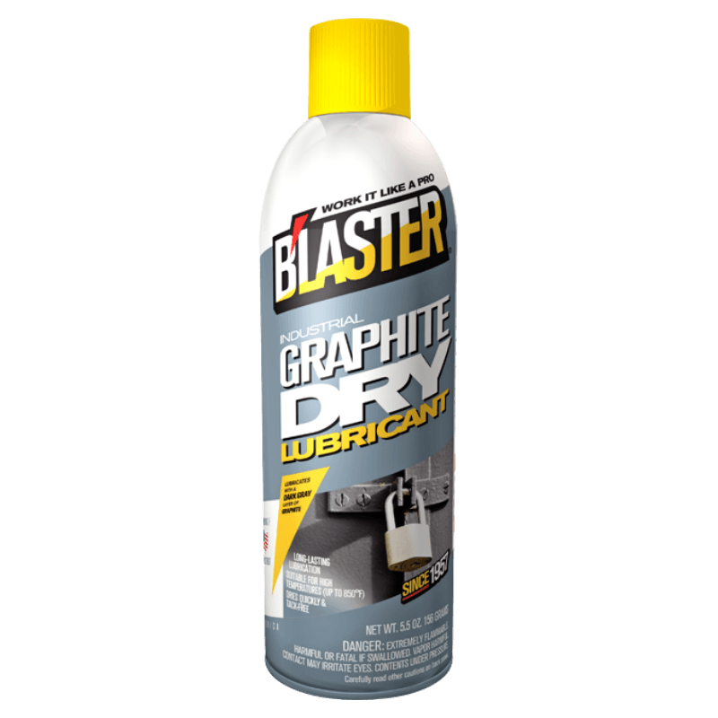 Blaster Graphite Dry Lube Spray 5.5 oz | Gilford Hardware