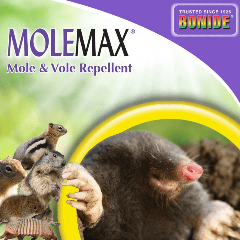 Bonide MoleMax Animal Repellent Granules For Moles and Voles 5 lb. | Gilford Hardware