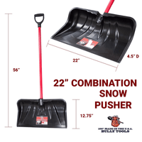 Thumbnail for Bully Tools Poly Snow Shovel 22