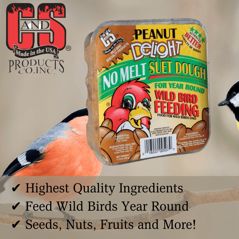 C&S Products Peanut Delight Beef Suet 11.75 oz. | Gilford Hardware