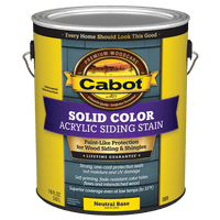 Thumbnail for Cabot Siding Stain Solid Water-Based Acrylic | Gilford Hardware