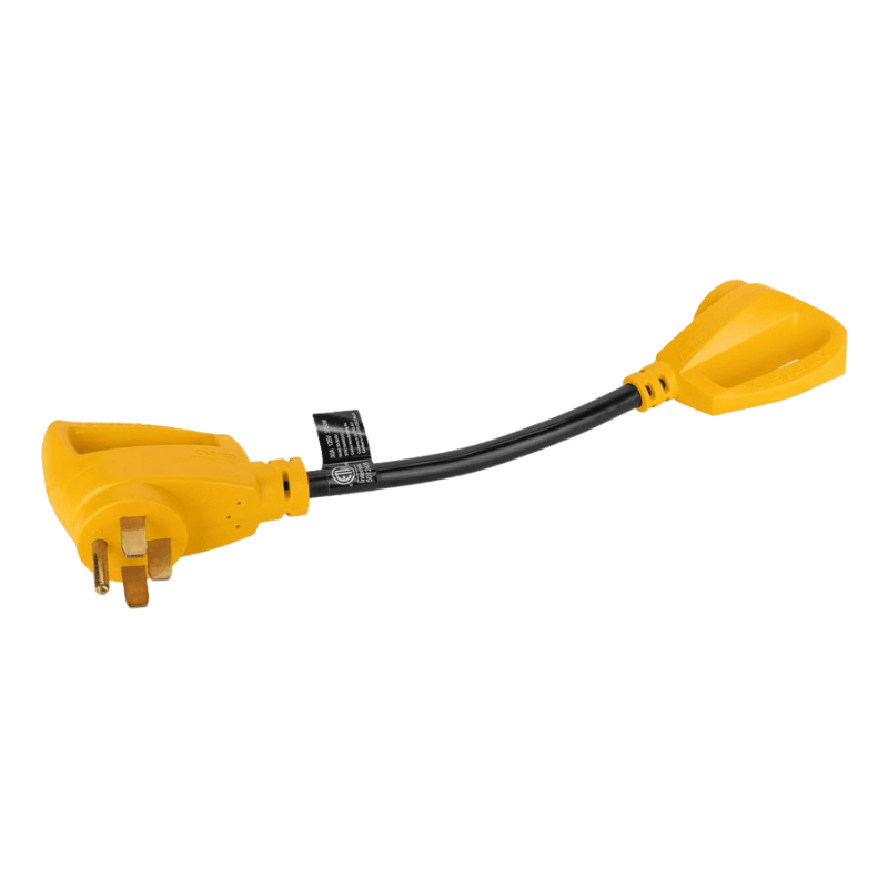 Camco Power Grip RV Electrical Dogbone 50AM / 30AF 18" | Gilford Hardware 