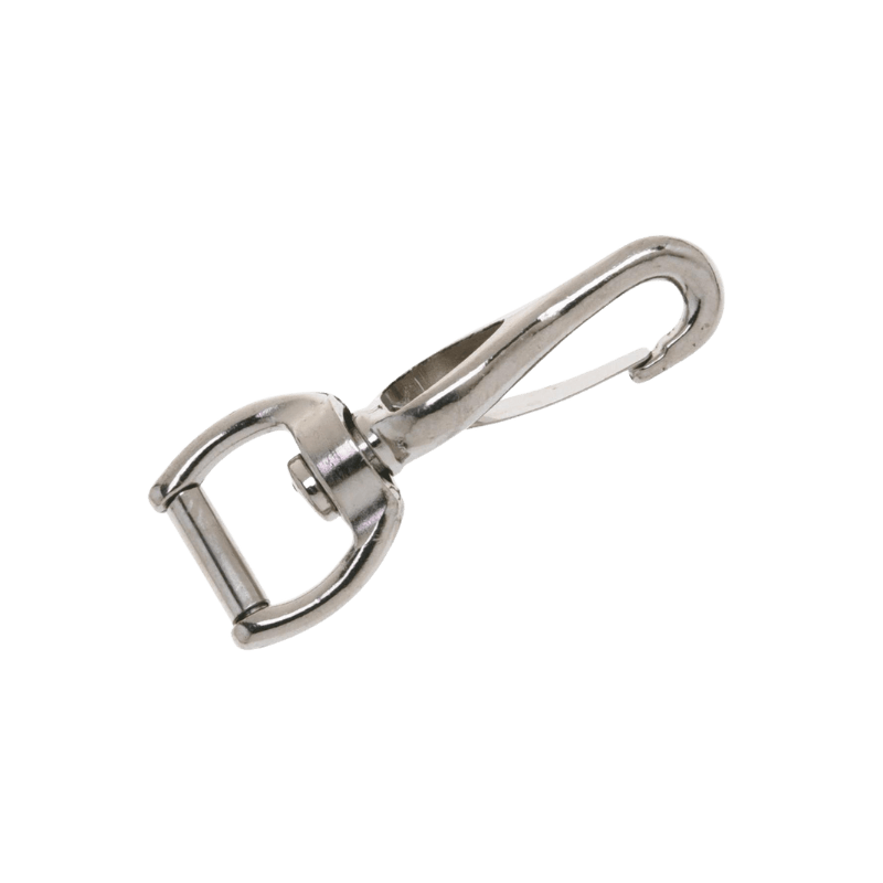 Campbell Swiveling Round Eye Spring Snap 1/4" | Gilford Hardware 