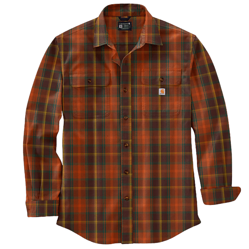 Carhartt Loose Fit Heavyweight Plaid Shirt | Gilford Hardware 