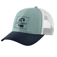 Thumbnail for Carhartt Canvas Mesh Back Logo Graphic Cap | Gilford Hardware