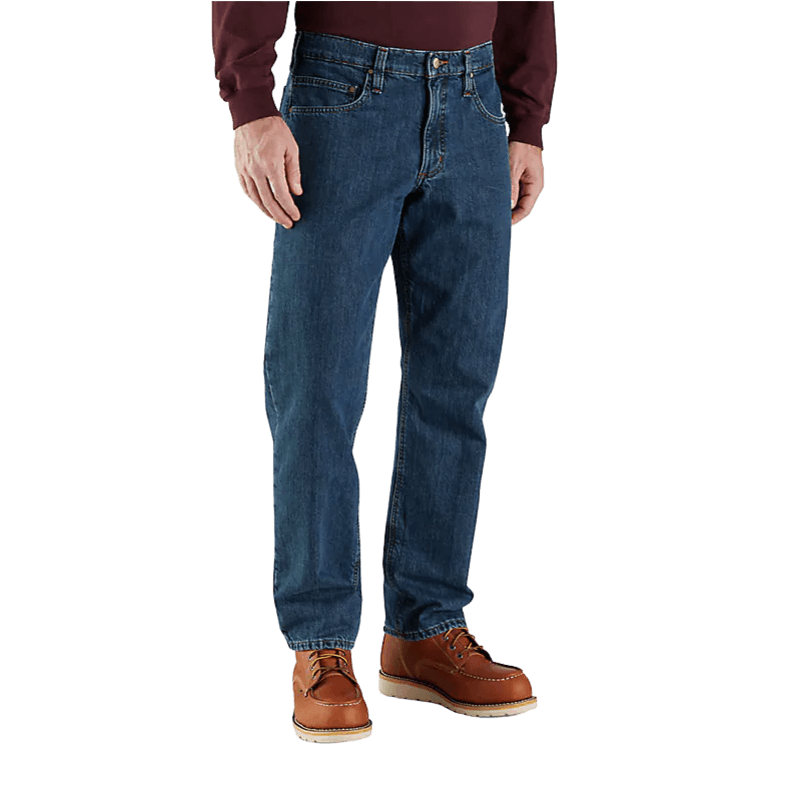 Carhartt Rugged Flex Relaxed Fit Flannel-Lined 5-Pocket Jean | Gilford Hardware