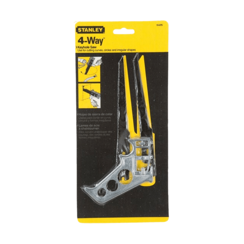 Stanley 4-Way Keyhole Saw 7" | Gilford Hardware 