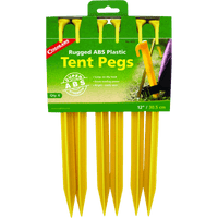 Thumbnail for Coghlan's Yellow Tent Pegs 12-inch. | Gilford Hardware