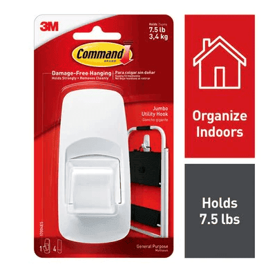 3M Command Jumbo Plastic Hook 4-1/4 in. | Gilford Hardware