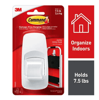 Thumbnail for 3M Command Jumbo Plastic Hook 4-1/4 in. | Gilford Hardware