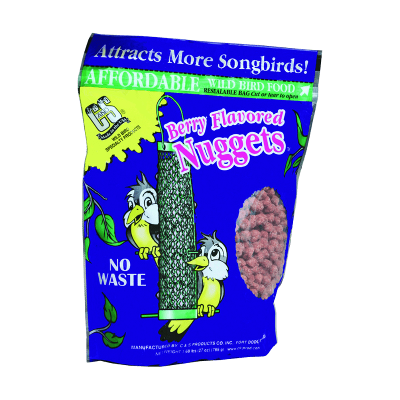 CS Products Wild Bird Berry Suet Nuggets 27 oz. | Gilford Hardware