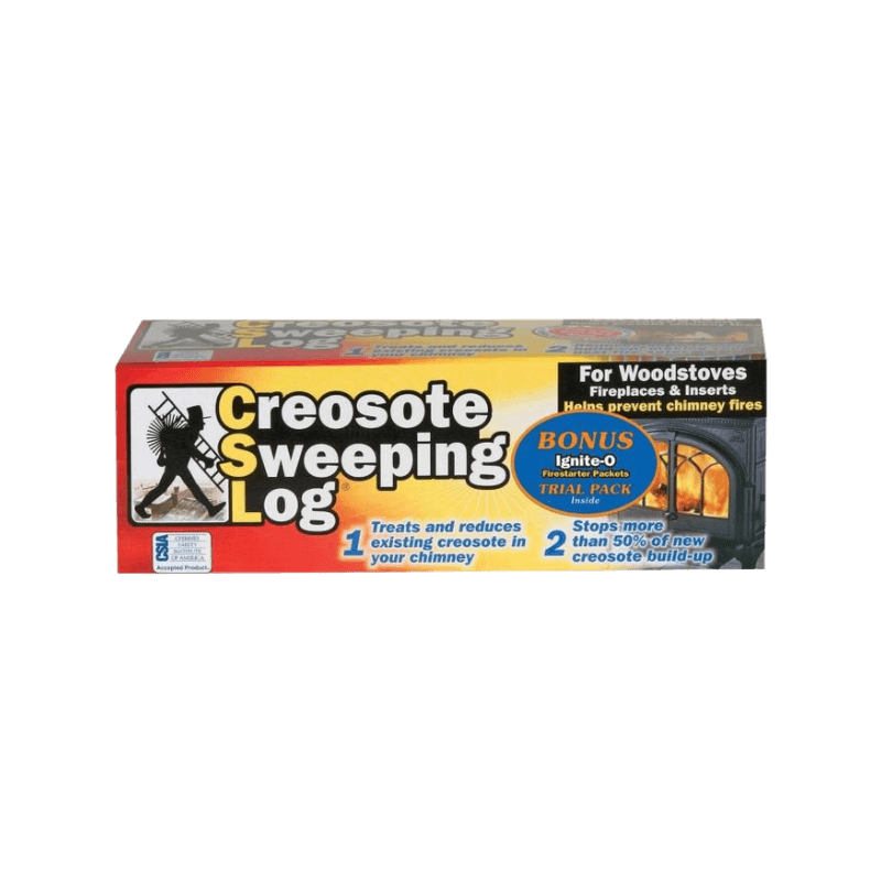 CSL Creosote Sweeping Fire Log 1-Pack | Gilford Hardware 