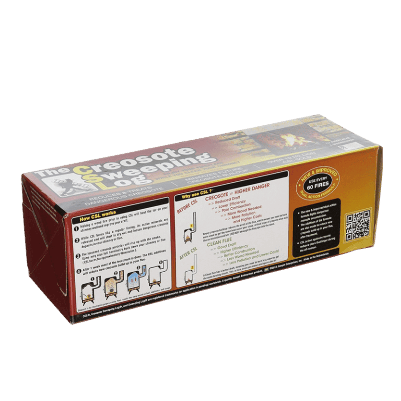 CSL Creosote Sweeping Fire Log 1-Pack | Gilford Hardware 