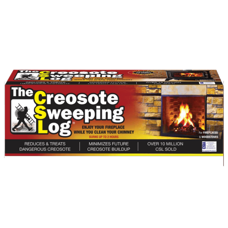 CSL Creosote Sweeping Fire Log 1-Pack | Gilford Hardware 