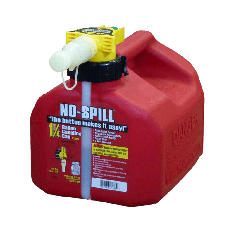 No-Spill Plastic Gas Can 1-1/4 gal. | Gilford Hardware 