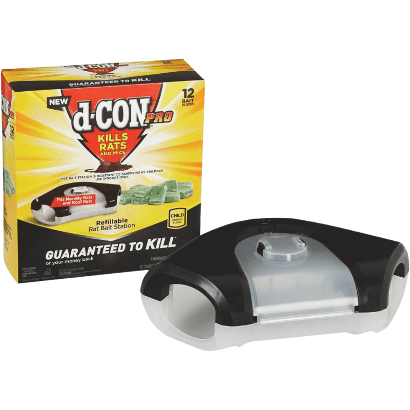 D-Con Refillable Rat and Mice Bait Station 12-Pack. | Gilford Hardware 