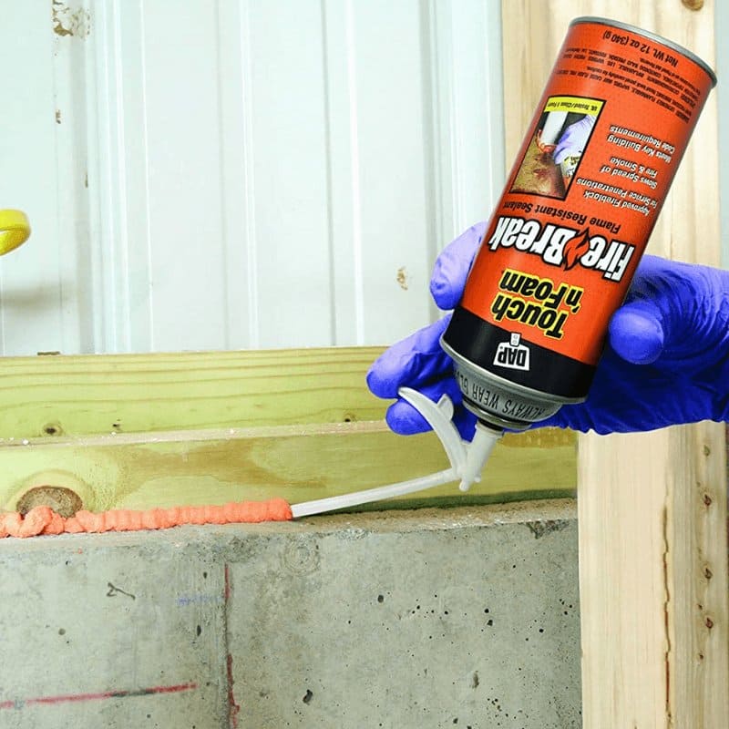 DAP Touch'N Foam Fire Break 12 oz. | diy spray foam insulation | GH