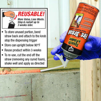 Thumbnail for DAP Touch'N Foam Fire Break 12 oz. | diy spray foam insulation | GH