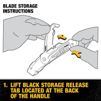 Thumbnail for DeWalt Folding Utility Knife 8-3/4 in.  | Gilford Hardware 