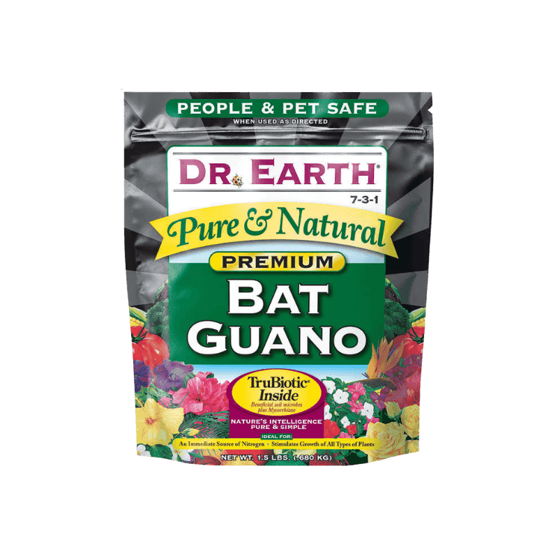 Dr. Earth Pure & Natural Organic Bat Guano 1.5 lb. | Gilford Hardware