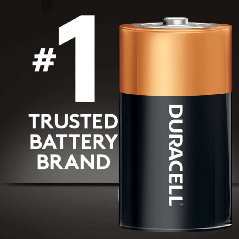 Duracell Coppertop Alkaline Batteries D 8-Pack. | Gilford Hardware 