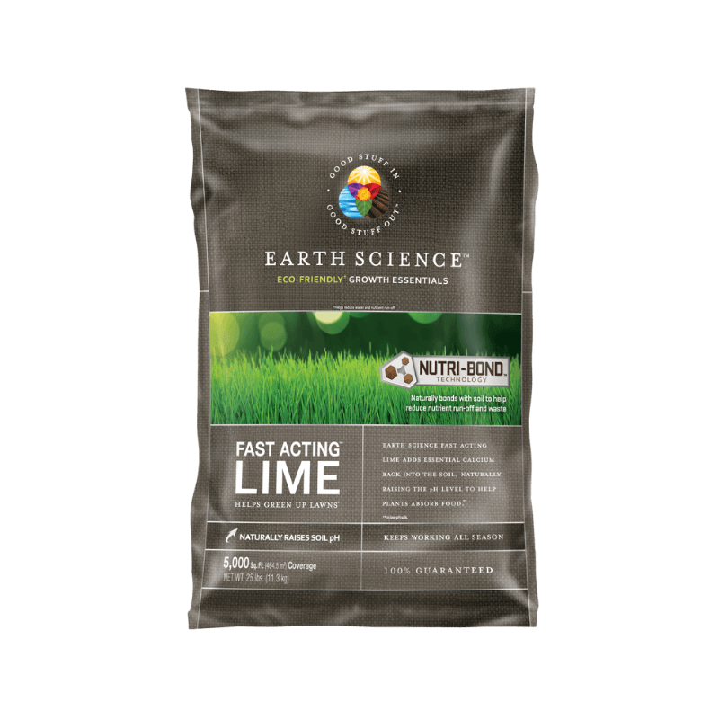 Earth Science Fast Acting Lime Lime 5000 ft² 25 lb. | Gilford Hardware 